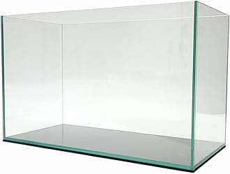 Lifegard Aquatics 10 Gallon Rimless Clear Glass Aquarium 5mm (20.07"x9.84"x12.60")