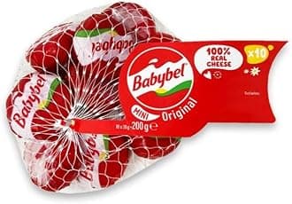 Creamy Original Semisoft Cheese Snacks, Individual Portions for Easy Snacking, Lactose-Free, 20g x 10 Pack