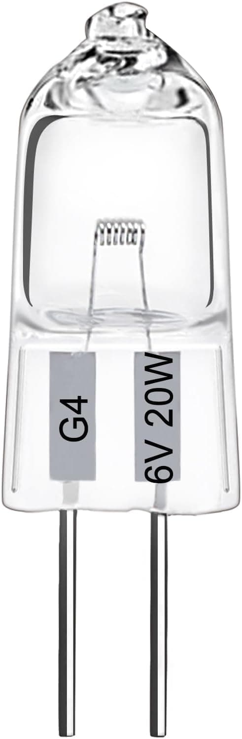 AmScope BH-6V20W 6V 20W Halogen Bulb for Microscopes