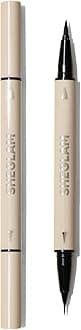 - SHEGLAM Multi-Tasker Line & Detail Eyeliner Pen-Black 2 In 1 Waterproof Double Head Liquid Eyeliner Pencil