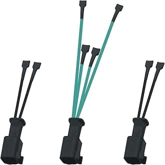 Compatible with Ford Horn Connector Adapter Wiring Harness, Horn Pigtail Conv...