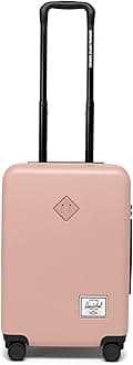 HerschelHardshell Luggage with 360 Spinning Wheels, Retractable Telescopic Handle, Ash Rose