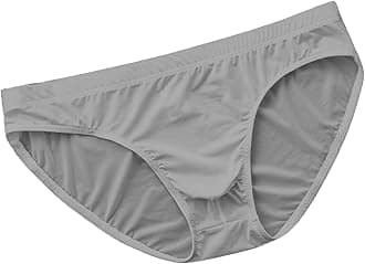 Briefs for Men Low Rise Stretch Seamless Breathable Underpants Athletic Solid Brief Soft Comfortable Fit Underwear