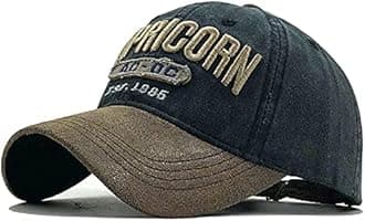 Stylish Cotton Adjustable Baseball Cap for Men and Women, Embroidered Unisex Cap for Summers