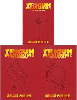 Trigun Maximum Deluxe Edition Ultimate Collection Volumes 1-3 Bundle
