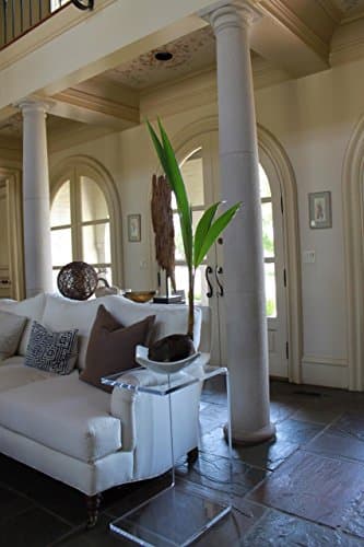 Acrylic End Side C Slide Table 17.5" x 13.5" x 26" high x 3/4" Thick Premium Domestic