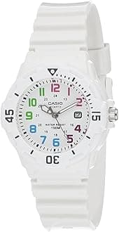 Casio LRW200H-7B Women's Diver Series Sports White Dial White Strap Date Watch
