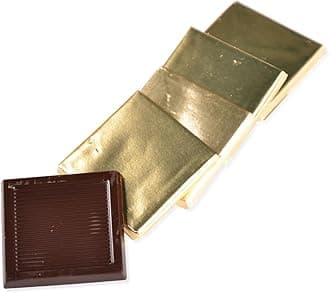 145 pcs. Milk chocolate with gold foil,1 kg Chocolate, Neapolitan chocolate, chocolate gift for wedding, baby shower, special events (Milk Chocolate - Gold Foil)