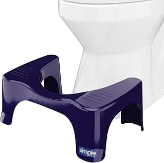 Simple Bathroom Toilet Stool, Deep Purple 7", Ergonomic Stool – Posture-Enhancing Bathroom Footrest for Improved Digestion & Constipation Relief