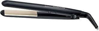 Hair Straightener - Slim longer length floating plates with Antistatic Ceramic coating for smooth glide, 2 Heat settings, Fast 30 second heat up, 1.8m cord, Up to 220°C, S1510