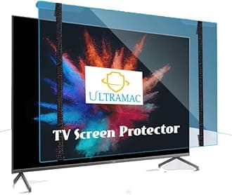 50 inch 3mm Acrylic TV Screen Guard | 9H Hardness | Scratch & Splash Resistant | ISO Certified Protection with Ultra HD Clarity