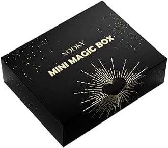 Nooky Mini Magic Gift Box (8-in-1) | Premium Dark Chocolate for Mood Uplift | Vegan & Gluten-Free Treat | Ideal Chocolate Gift for Men & Women | Gifting Delight
