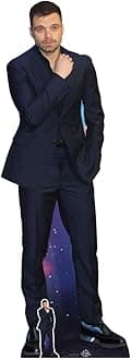 Star Cutouts CS813 Sebastian Stan Lifesize Cardboard Cutout with Free Mini – Celebrity Party Decoration, Fan Display & Collector Gift 184cm