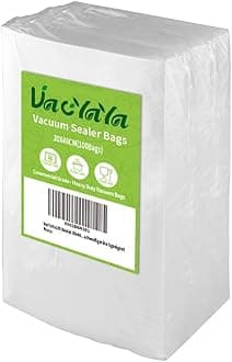 VacYaYa 100 Bags30x40cm Vacuum Food Sealer Machine Freezer Storage Bags,Vac Seal a Meal Bags with BPA Free and Heavy Duty Sous Vide Vaccume Seal PreCut Bag