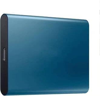 High speed SSD mobile hard disk 500GB 1TB 2TB 4TB 6TB 8TB 1TB. blue