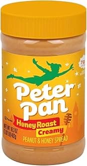 Peter Pan Honey Roast Creamy Peanut Butter 16.3 oz. (Pack of 2)
