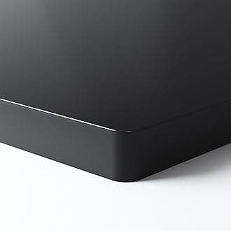 Height Adjustable Electric Standing Desk Top Only Rectangular (120 * 60cm, Black)