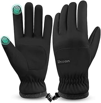 Winter Waterproof Ski Gloves Men Women, Snow Warm Cycling Cold Weather, Driving Biking Running