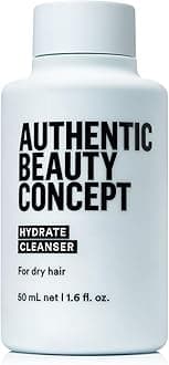 Authentic Beauty Concept Hydrate Cleanser | Shampoo | Normal To Dry or Curly Hair | Adds Moisture & Shine | Vegan & Cruelty-free | Sulfate-free