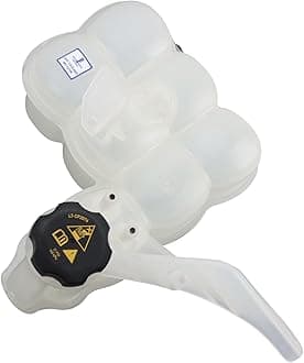 TRQ Radiator Coolant Reservoir Expansion Tank Overflow Bottle Compatible with 2013-2018 Ram 2500 3500 4500 5500 CH3014190