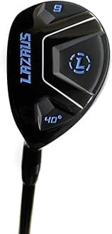 LAZRUS GOLF Premium Hybrid Golf Clubs for Men - 2,3,4,5,6,7,8,9,PW Right Hand & Left Hand Single Club, Regular Flex