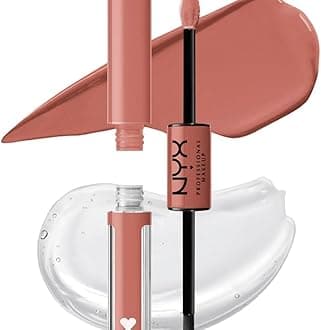 NYX Professional Makeup Lip Gloss, High Pigment, Long Lasting Lip Shine, No Transfer, Shine Loud, Glass Shine, Upto 16H Wear, Vegan Formula, Shade: 25 Daring Damsel