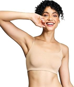 NYB165 Wirefree Easy Breezy Slip on Non Padded Bra for Women with Detachable Straps-Pack of 2