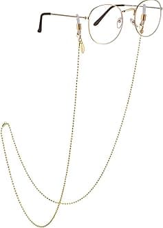 Glasses Chain, Eyeglass Strap For Women Sunglasses - 14K Gold Eyeglasses Chain, Eye Glasses Holders Around Neck