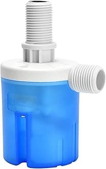 Float Valve 1/2" Top Inlet Male Automatic Water Level Control Valve for Water Tank, Water Tower, Swimming Pools, Livestock Water Trough, Aquaculture, Aquariums.