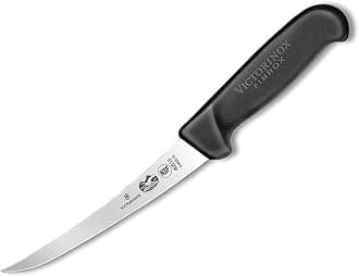 6 Inch Curved Fibrox Pro Boning Knife with Semi-Stiff Blade