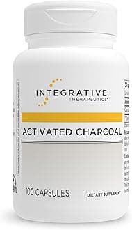 Activated Charcoal - Digestive & Gut Health Supplement* - Gastrointestinal Support* - Gluten-Free & Dairy-Free - 100 Capsules (50 Servings)