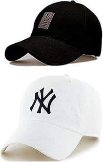 SELLORIA Combo Pack of 2 Stylish Sport virat Inspire + Bast Baseball Cap for Men's and boy'
