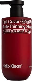 Full Cover Anti-Thinning Shampoo - Repair Damage Caused by Hard Water for Soft & Voluminous Hair - Cleanses Dirt, Oil, Mineral & Chlorine Residue - With Biotin for Stronger & Thicker Hair