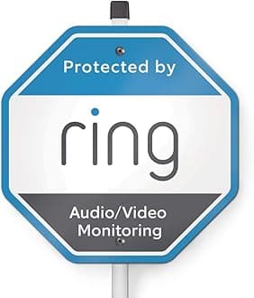 Ring Security Yard Sign