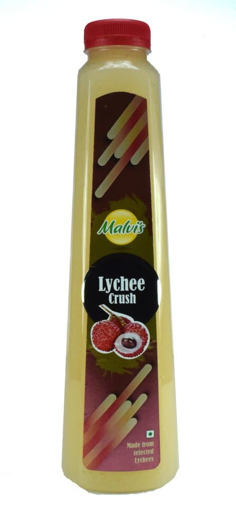 Malvis Fresh Lychees Syrup, 1000 ml