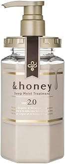 &honey Deep Moist Conditioner 2.0 Natural Organic Hair and Scalp Care for Intense Cleansing and Hydration - Moisture - Ideal for Straight, Curly, Curl, Frizzy, Treated, Colored