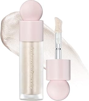 Liquid Highlighter,Long Lasting Liquid Luminizer Shimmer Stick,Waterproof Smooth Highlight Face Illuminator,Silky Natural Glow Makeup Sparkly Highlighters for Face,01 Enlighten