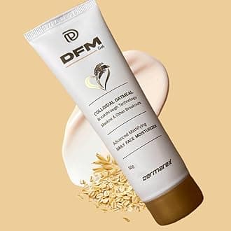 DFM Gel - Face & Neck Moisturizer with Colloidal Oatmeal | Oil-Free, Lightweight Gel for Oily & Acne-Prone Skin | Fights Maskne, Mattifies Skin | Daily Use | 50g