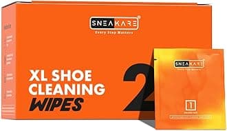 SNEAKARE Shoe Wipes, Premium Sneaker Cleaner, Sneaker Cleaner Wipes, Travel-Friendly, Disposable Shoe Cleaning Wipes, White Shoe Cleaner