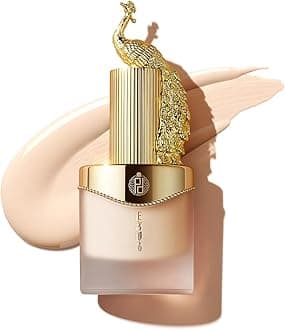 Super Stay Full Coverage Liquid Foundation Makeup，Perfect Matte Liquid Foundation，0.7 oz,Oil-Free Foundation (C01# Icory White)