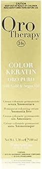 Fanola Oro Puro Hair Coloring Cream, Ash 6.1 dark blonde ash 100ml