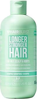 HAIR BURST Shampoo for Oily -Deep Cleansing, Purifying & Hydrating with Tropical Aroma - Promotes Growth, Reduces Loss-Free of SLS, Silicones & Parabens - Made in UK