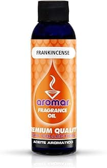 AROMAR Premium Fragrance Oil, 4oz Bottle 3 Pack Long Lasting Aromatic Scent, Fresh and Revitalizing Aromatherapy for Living Room, Bedroom, and Kitchen 12oz Frankincense