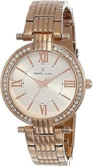 Daniel Klein Analog Silver Dial Women's Watch-DK11138-2