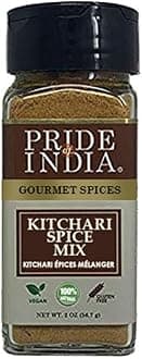 Kitchari Spice Seasoning – Made with Authentic Indian Spices – Easy to Use – 2 oz. Small Dual Sifter Bottle