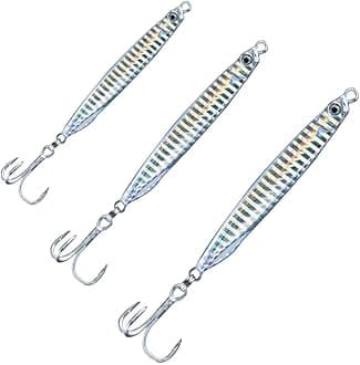 Saltwater Fishing Lures Fishing Jigs Fishing Spoons for Striped bass, Pompano, Spanish Mackerel ，Bluefish