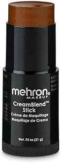 Mehron Makeup CreamBlend Stick - Foundation (.75 oz) (Dark 3)