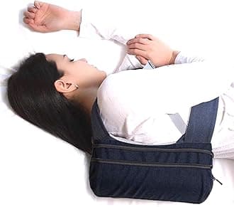 WoodyKnows 2021 is an upgraded version of the traditional side sleeping backpack with Velcro strap and improved zipper to support breathing during sleep and reduce snoring caused by sleeping posture