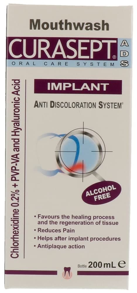 Curasept Implant Mouthwash 0.2%