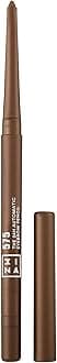 3INA MAKEUP - The 24H Automatic Eyebrow Pencil 575 - Brown - 24H Longwearing Waterproof Formula with Built-In Sharpener - Fuller Looking Brows - Precise Tip - Vegan - Cruelty Free